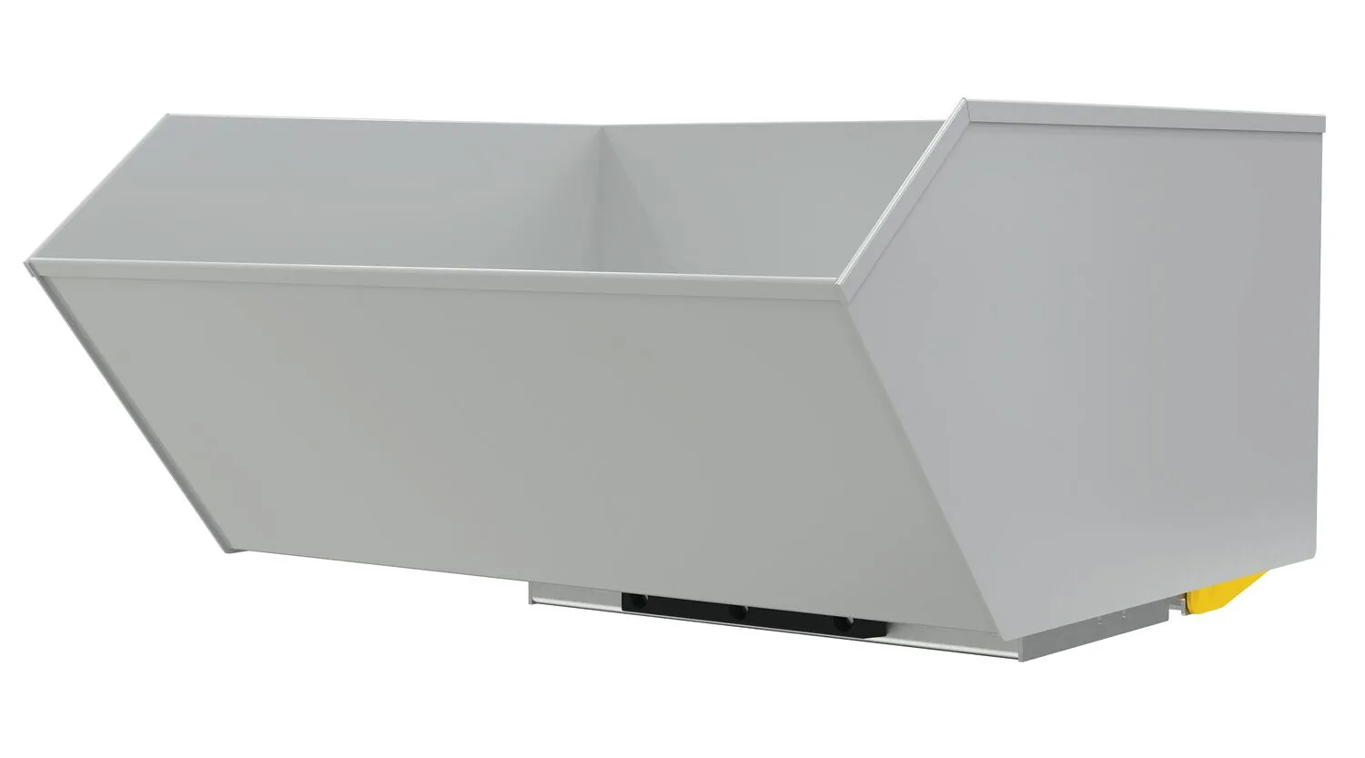 Vestil H-100-MD-BD-GY-MG h style bump & dump hopper