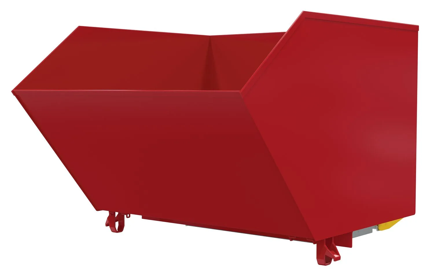 Vestil H-150-HD-BD-SR h-style bump & dump hopper