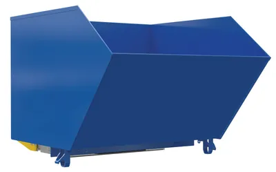 Vestil H-150-MD-BD h style bump & dump hopper
