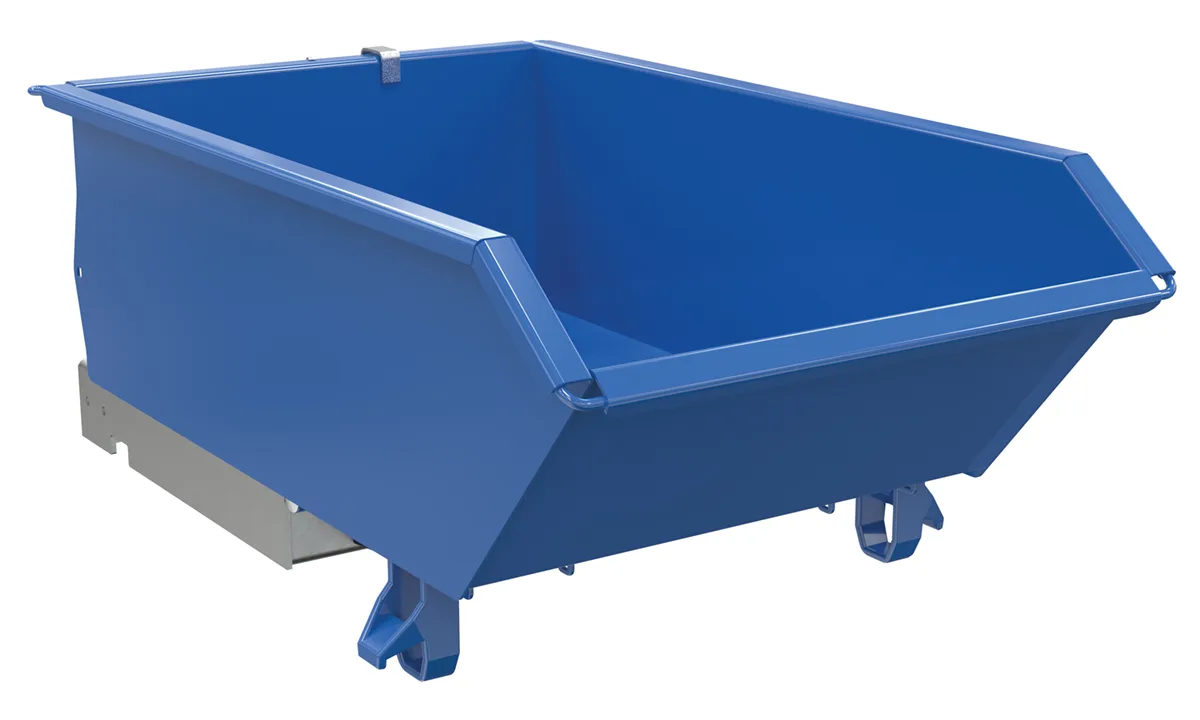 Vestil H-25-HS high strength self-dumping steel hopper