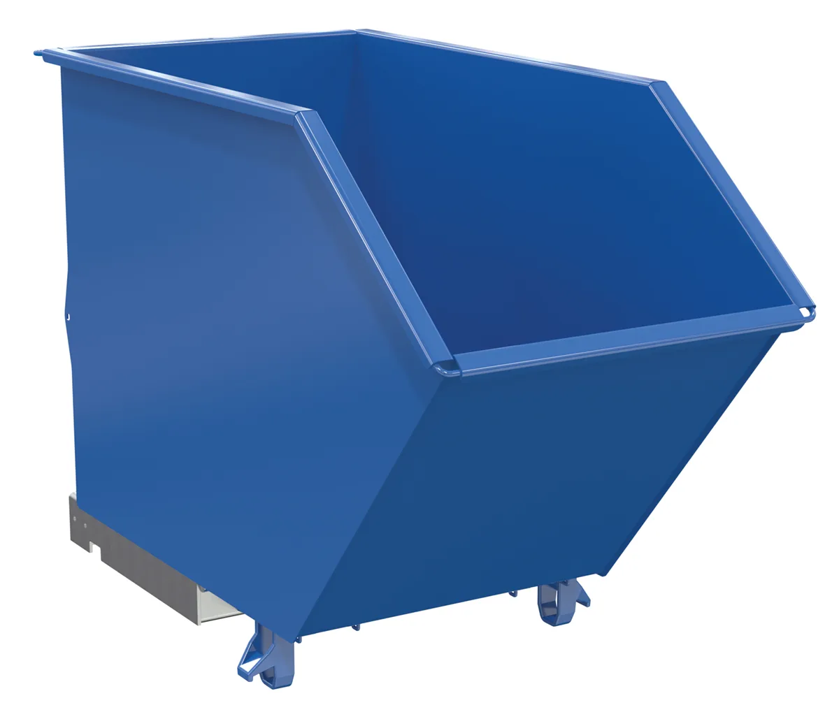 Vestil H-75-HS high strength self-dumping steel hopper