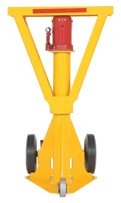 Vestil H-LO-J-BEAM trailer stabilizing jack shown from an alternate angle