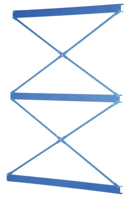 Vestil HB-C-14-7 heavy-duty cantilever racking shown from an alternate angle