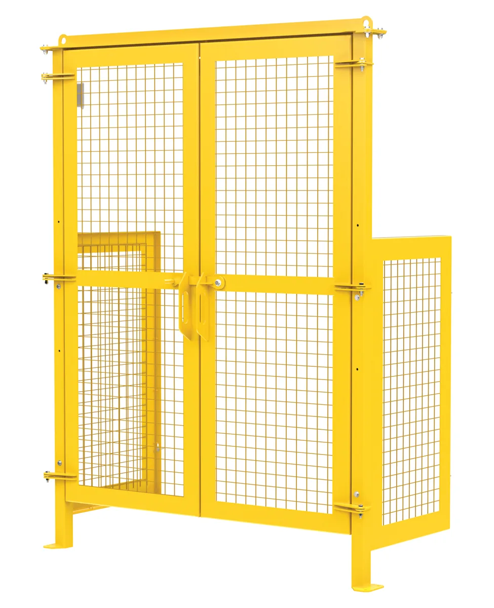 Vestil HBD-GATE-48 electric hydraulic box dumper