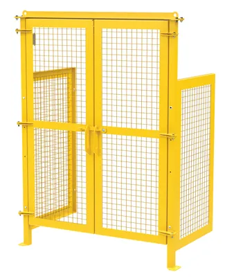 Vestil HBD-GATE-60 electric hydraulic box dumper