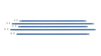 Vestil Steel Structural Cantilever Brace Set 72 In. x 144 In. Blue