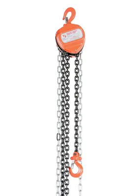 Vestil HCH-1-20 hand chain hoist shown from an alternate angle
