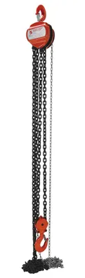 Vestil HCH-10-15 hand chain hoist shown from an alternate angle