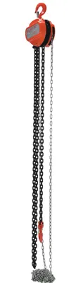 Vestil HCH-3-15 hand chain hoist shown from an alternate angle