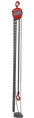 Vestil HCH-3-15 hand chain hoist shown from an alternate angle