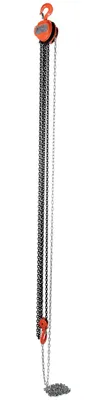 Vestil HCH-4-15 hand chain hoist shown from an alternate angle