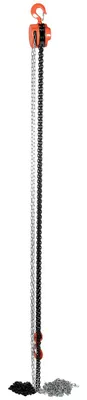 Vestil HCH-4-20 hand chain hoist shown from an alternate angle