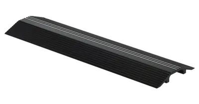 Vestil HCR-24-BK extruded aluminum hose & cable crossover