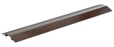 Vestil HCR-36-BRN extruded aluminum hose & cable crossover