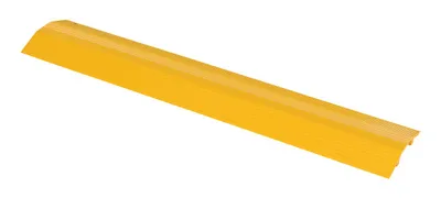 Vestil HCR-36-Y extruded aluminum hose & cable crossover shown from an alternate angle