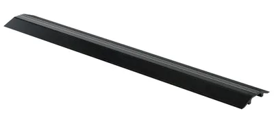 Vestil HCR-48-BK extruded aluminum hose & cable crossover shown from an alternate angle