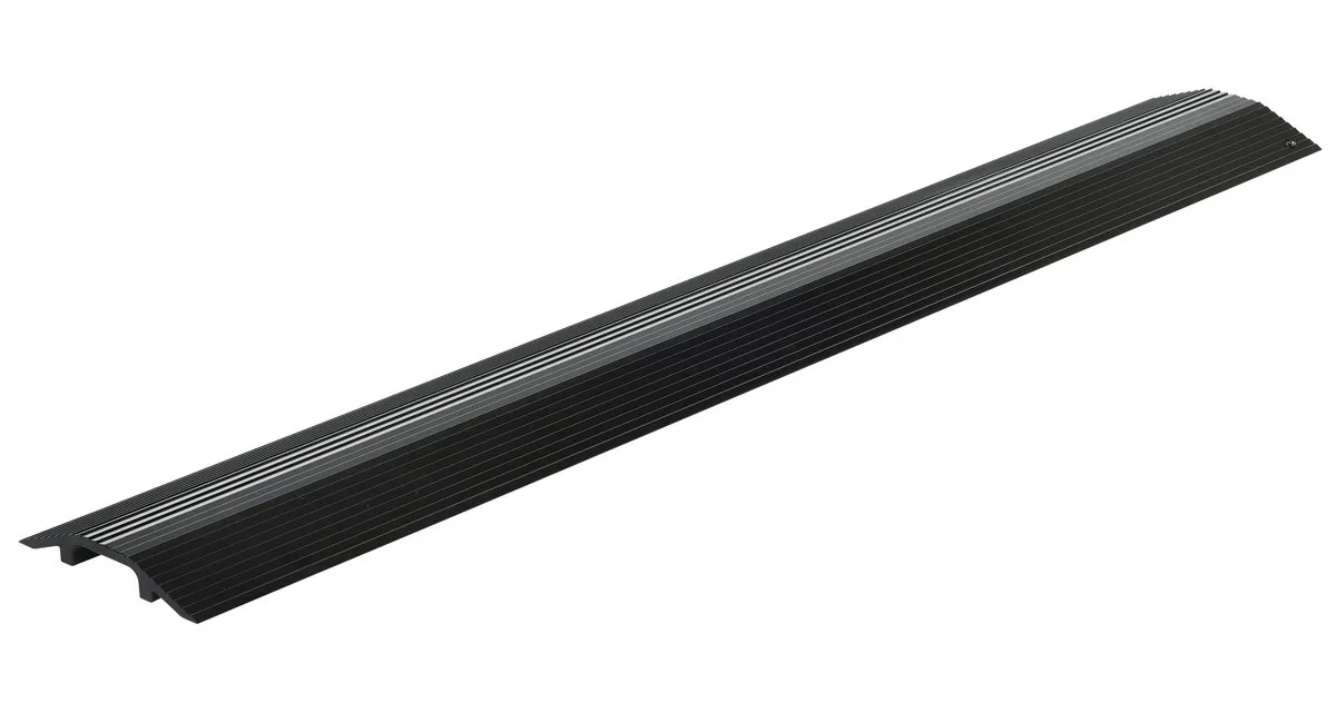 Vestil HCR-48-BK extruded aluminum hose & cable crossover