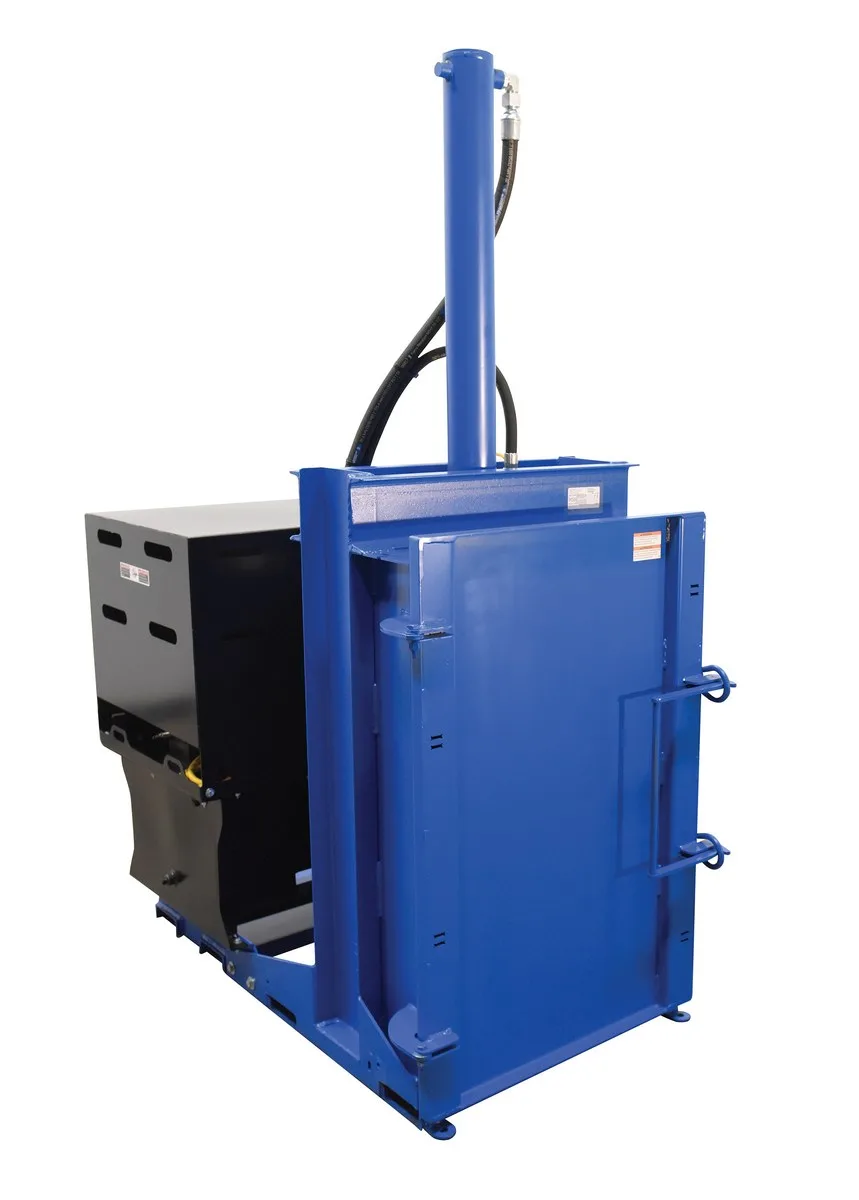 Vestil HDC-905-HC/460V hydraulic drum crusher compactor