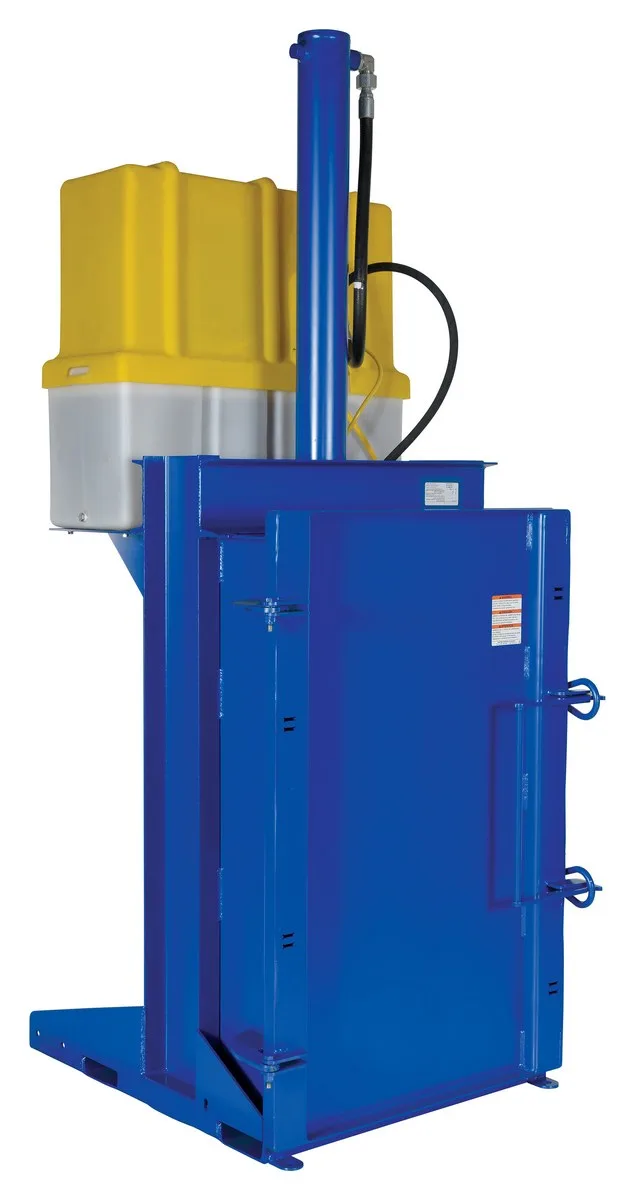 Vestil HDC-905-IDC/460V hydraulic drum crusher compactor