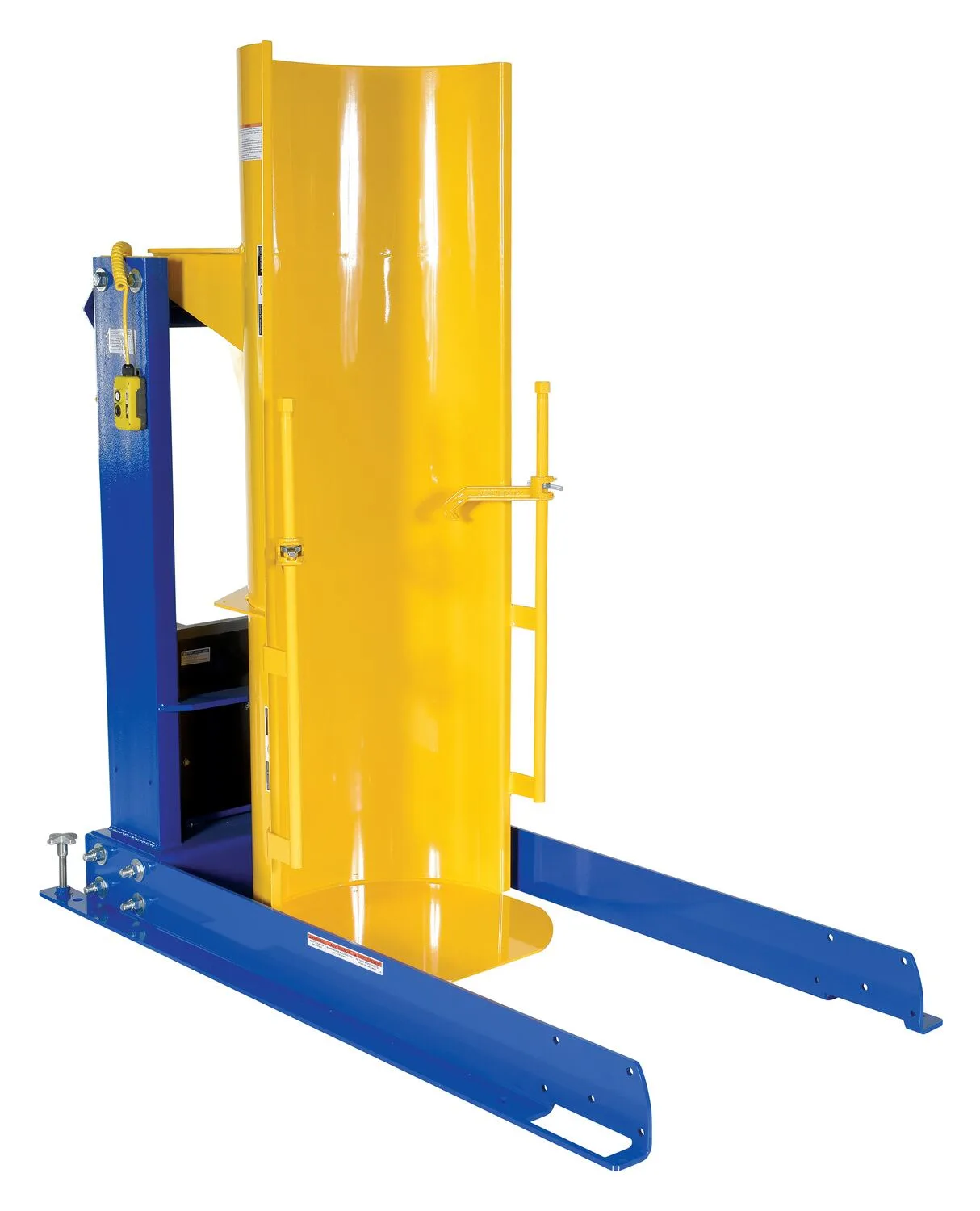 Vestil HDD-48-10-S hydraulic drum dumper
