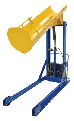 Vestil HDD-72-10-P hydraulic drum dumper shown from an alternate angle