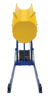 Vestil HDD-72-10-P hydraulic drum dumper shown from an alternate angle