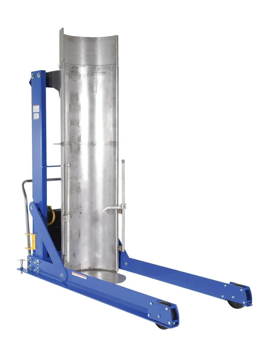 Vestil HDD-72-10-P-SSC hydraulic drum dumper