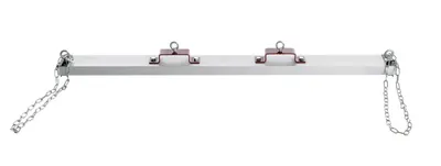 Vestil HDFMS-60 hanging magnetic sweeper shown from an alternate angle