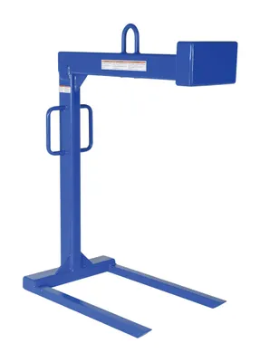 Vestil Steel Pallet Lifter 36 In. Fork 2000 Lb. Capacity Blue