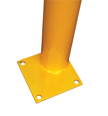 Vestil HDPRG-42 heavy duty pallet rack guard shown from an alternate angle