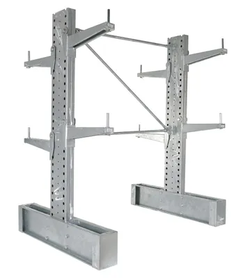 Vestil HDU-C-8-24-G-SET galvanized cantilever rack kit