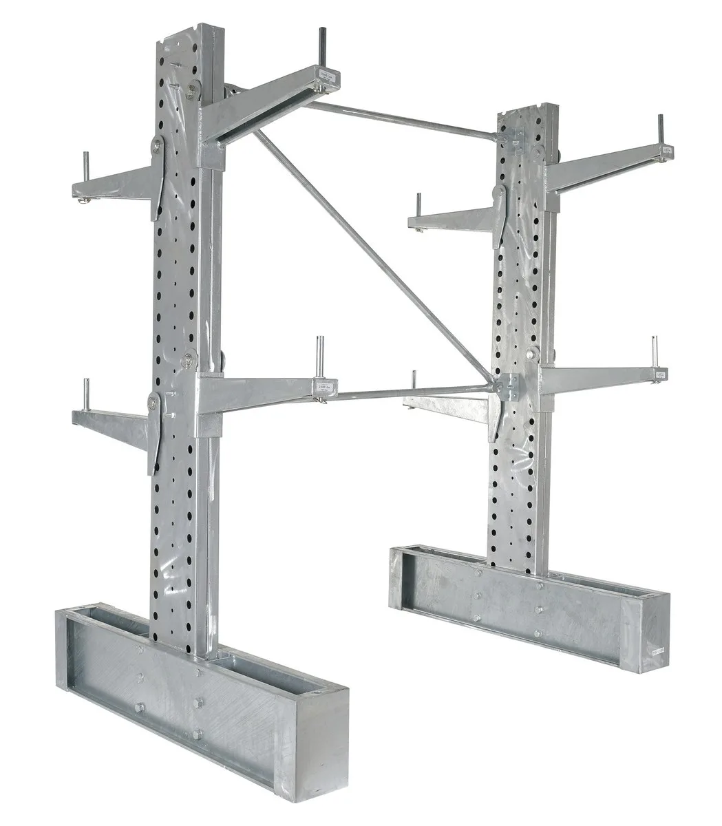 Vestil HDU-C-8-24-G-SET galvanized cantilever rack kit
