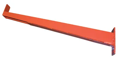 Vestil Steel Heavy Duty Cantilever 10 Degree Incline Arm 48 In. Length 1,000 Lb. Capacity Orange