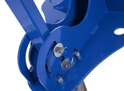 Vestil HM-3W2K-B2516 hitch trailer mover shown from an alternate angle