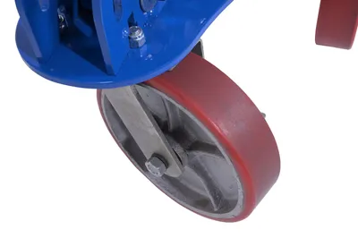 Vestil HM-3W2K-B2516 hitch trailer mover shown from an alternate angle