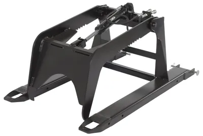 Vestil HMG-35-4 fork truck grapple attachment shown from an alternate angle