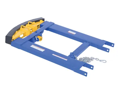 Vestil HOOK-BASE-32-RPB-2 push bumper shown from an alternate angle