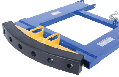 Vestil HOOK-BASE-32-RPB-2 push bumper shown from an alternate angle
