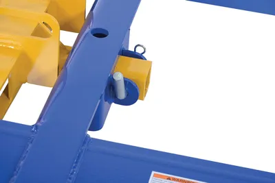 Vestil HOOK-BASE-32-RPB-2 push bumper shown from an alternate angle