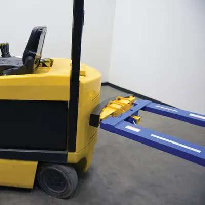 Vestil HOOK-BASE-38-RPB-2 push bumper shown from an alternate angle