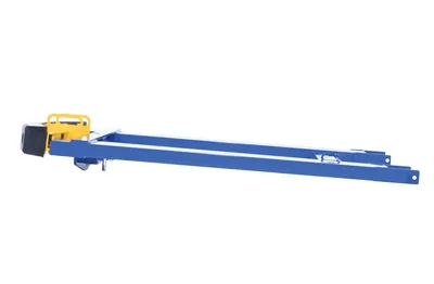 Vestil HOOK-BASE-44-RPB-2 push bumper shown from an alternate angle