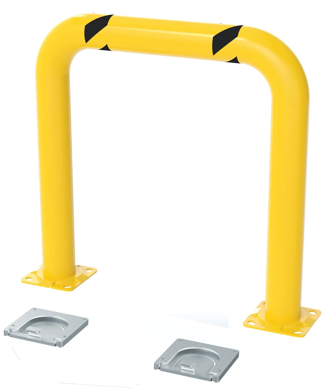 Vestil HPRO-RF-36-36-4 surface mounted removable high profile machinery guards & low profile rack guard