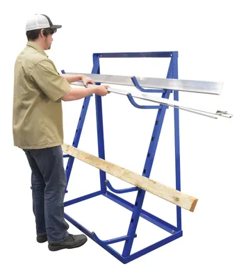 Vestil HSR-4860 horizontal storage rack shown from an alternate angle