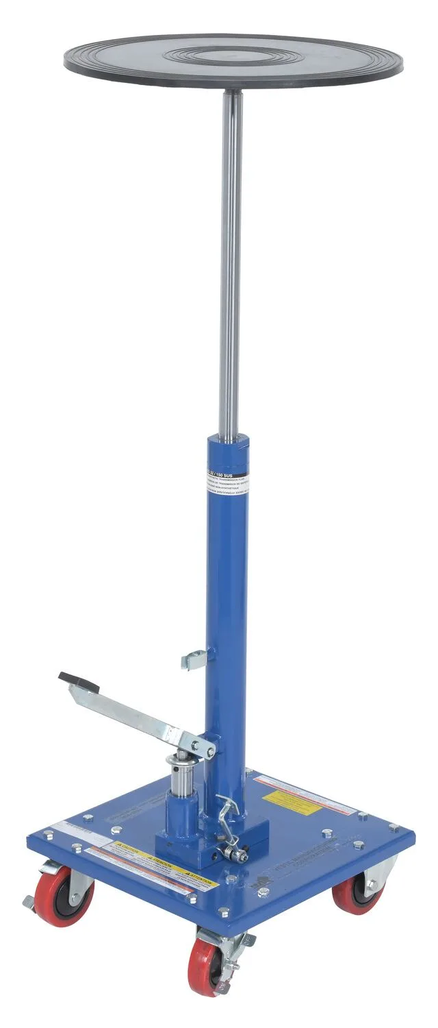 Vestil HT-02-18R hydraulic post tables w rounded top