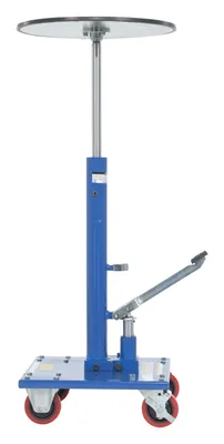 Vestil HT-03-18R hydraulic post tables w rounded top