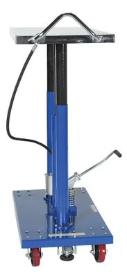 Vestil HT-10-2036A-AIR air hydraulic post table shown from an alternate angle