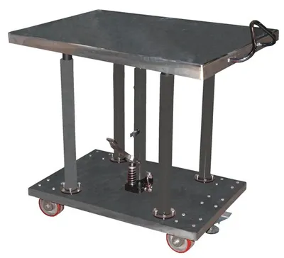 Vestil HT-20-2436A-PSS Partially Stainless Steel Hydraulic Post Table