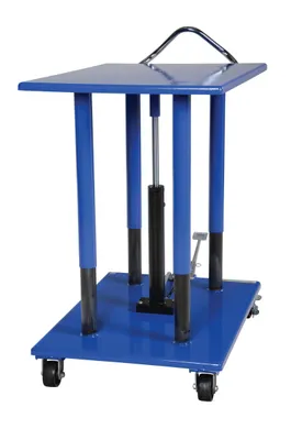 Vestil HT-20-3042 hydraulic post table shown from an alternate angle