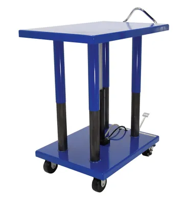 Vestil HT-60-3248 hydraulic post table shown from an alternate angle