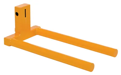 Vestil Steel Double Spindle Attachment For Hefti-Lift Models 800 Lb. Capacity Yellow
